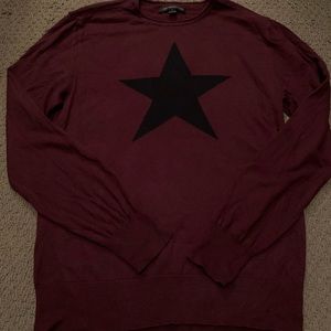 John Varvatos Mens Light Star Sweater